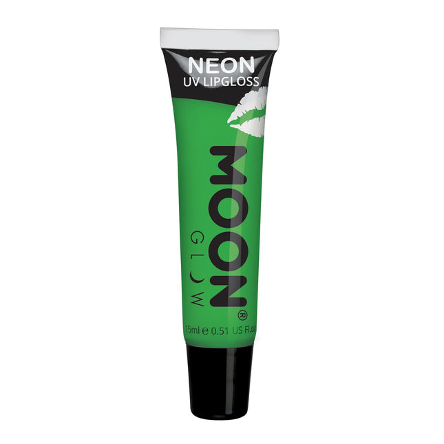 Moon Glow Neon UV Lipgloss Intense Green Apple 15ml