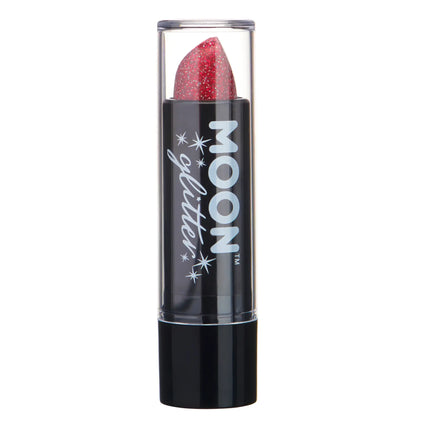 Moon Glitter Holographic Glitter Lipstick Red 4.2g