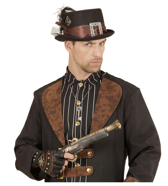 Hoed Steampunk Gesp