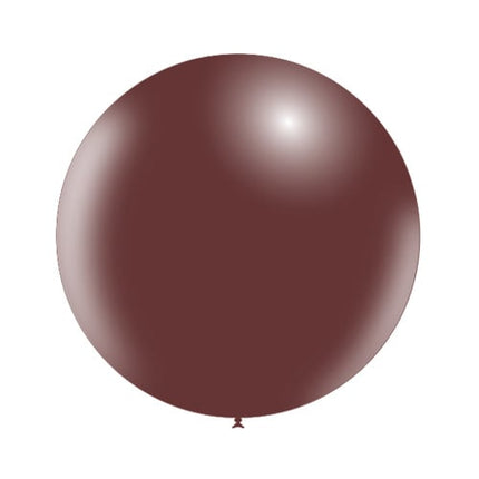 Chocolade Bruine Reuze Ballon 60cm