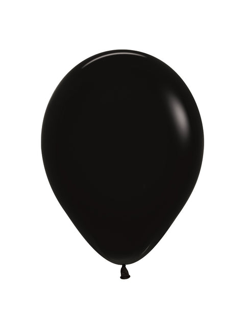 Ballonnen Black 23cm 50st