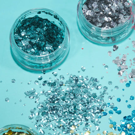 Moon Glitter Bio Chunky Glitter Turquoise 3g