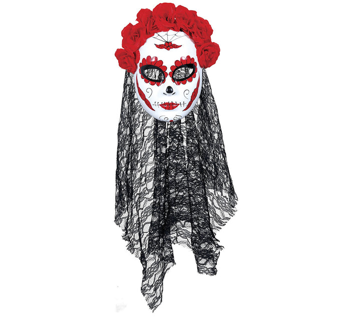 Dia De Los Muertos Masker Sluier