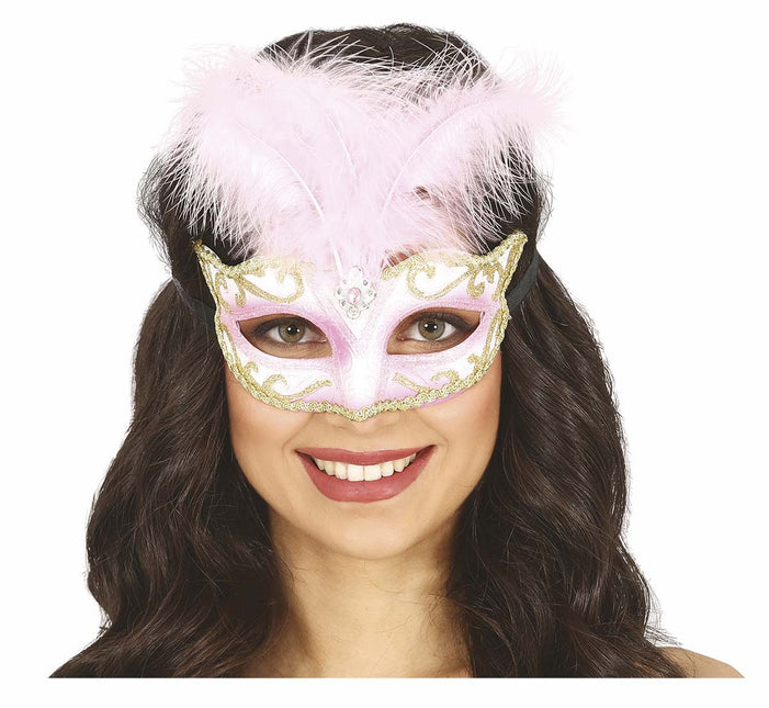 Roze Masker Veer