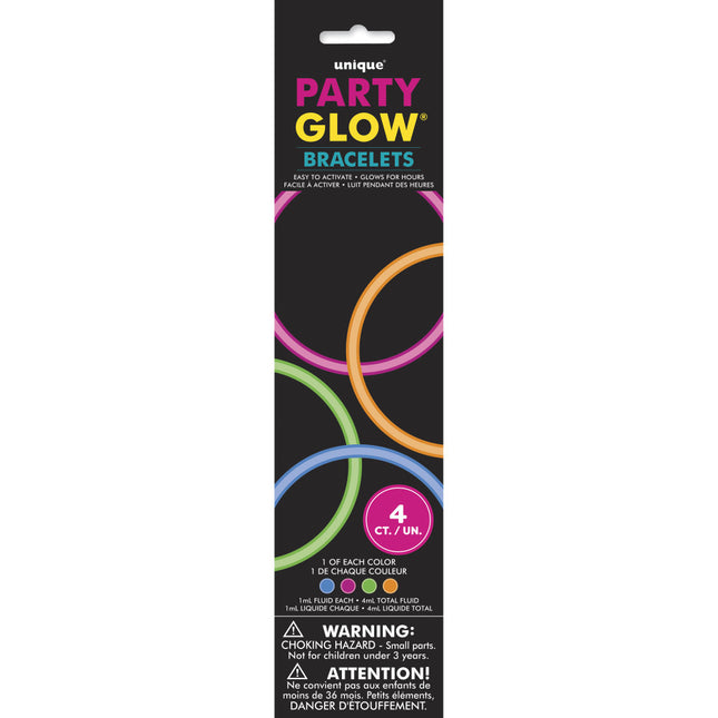 Armbanden Glow In The Dark 4st