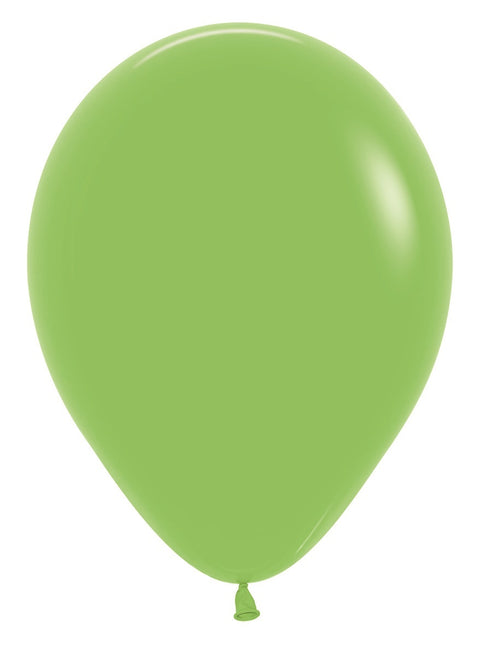 Ballonnen Lime Green 30cm 50st