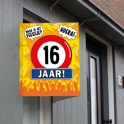 Raambord 16 jaar 60cm