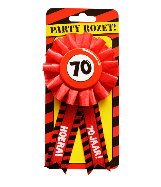 Rozet Hoera 70 Jaar Hoera