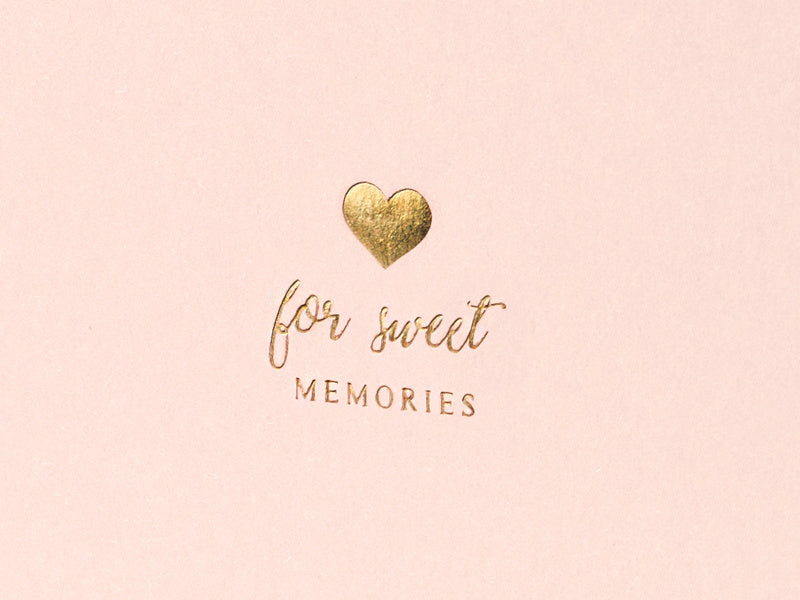 Gastenboek Sweet Memories 20,5cm