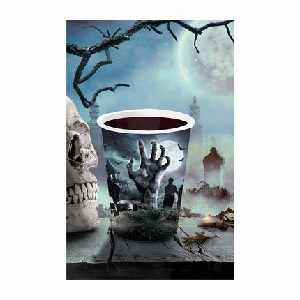 Halloween Bekers Kerkhof 355ml 6st