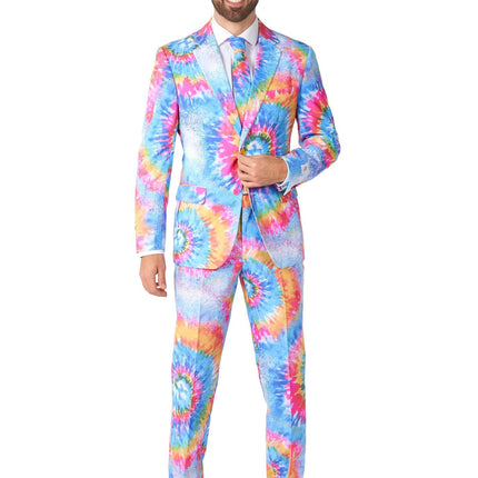 Regenboog Hippie 60's Pak Heren OppoSuits