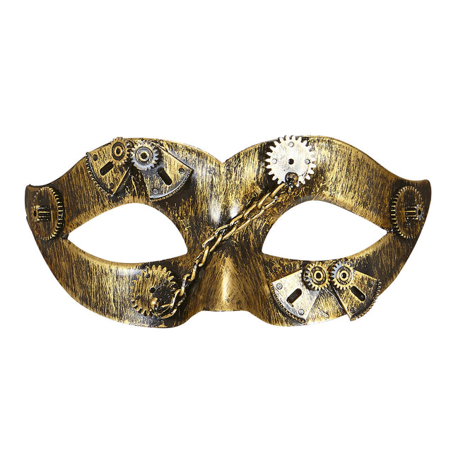 Steampunk Oogmasker Koper