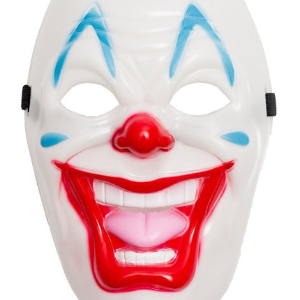 Clowns Masker Rood Blauw