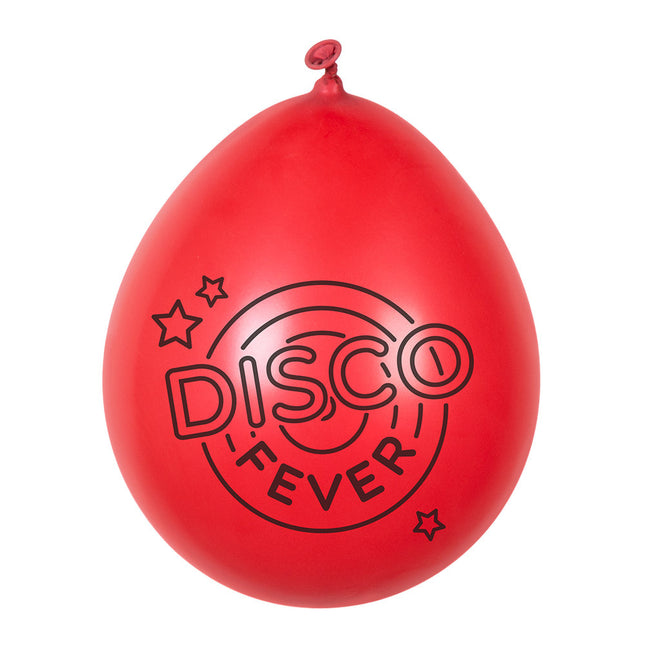 Disco Fever Ballonnen 23cm 6st