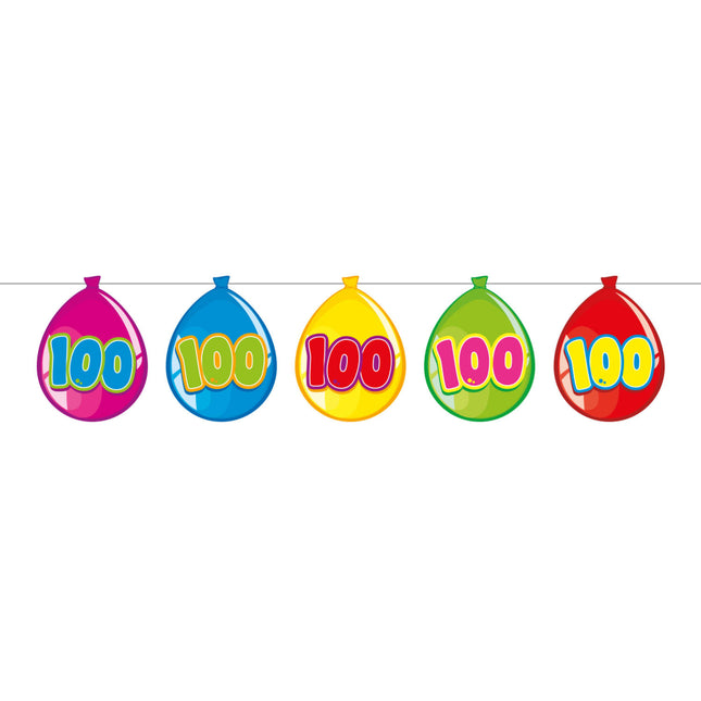 Slingers 100 Jaar Ballonnen 10m