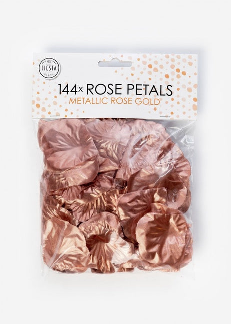 Rose Gouden Rozenblaadjes 144st