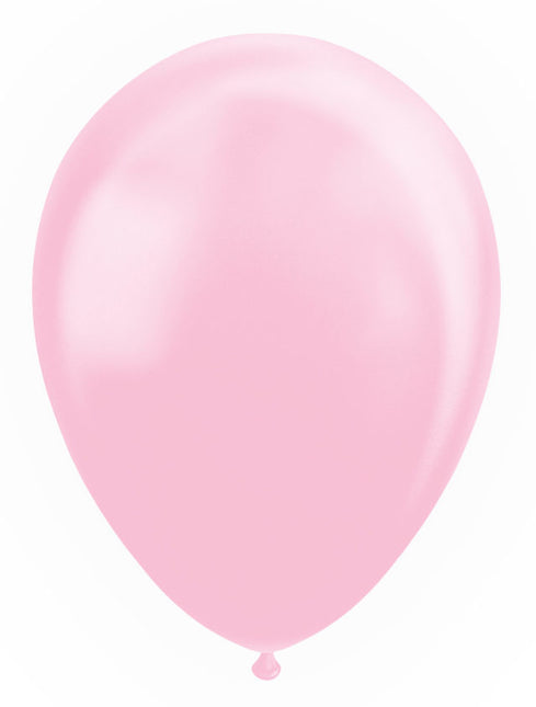 Roze Ballonnen Pastel Macaron 30cm 25st