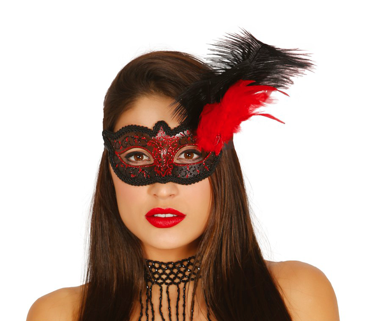 Masker Veer Rood