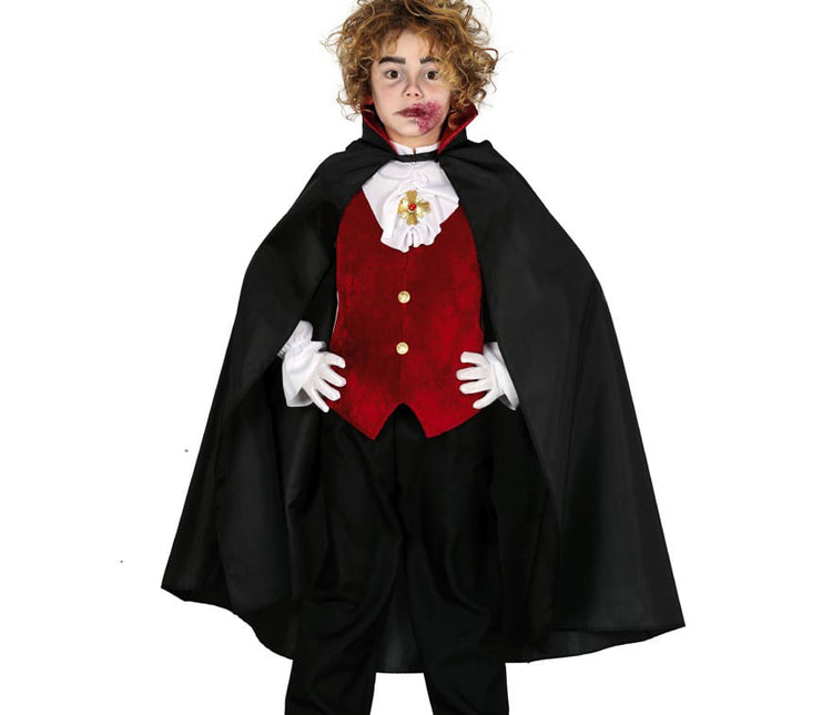 Halloween Vampier Cape Kind 90cm