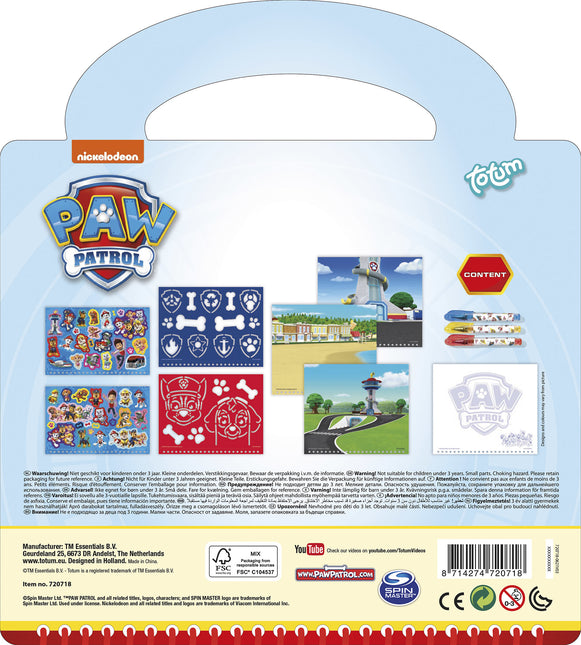 Paw Patrol Knutselboek