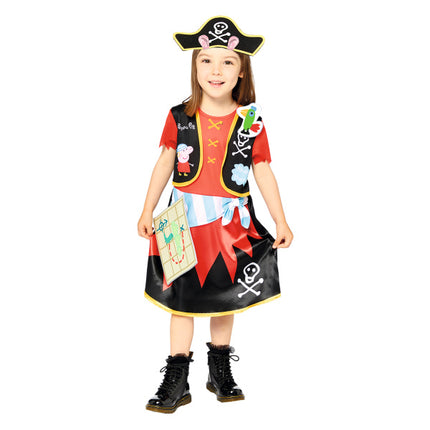 Kind Kostuum Peppa Pig Jurk Pirate