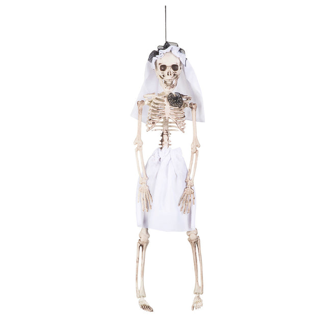 Halloween Skelet Bruid 40cm