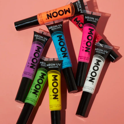 Moon Glow Neon UV Mascara Intense Pink 15ml