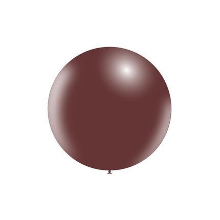 Donkerbruine Reuze Ballon XL 91cm