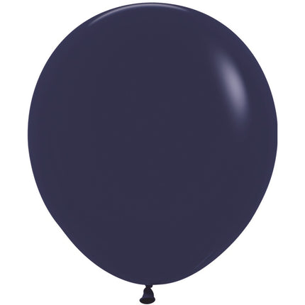 Ballonnen Navy Blue 45cm 25st