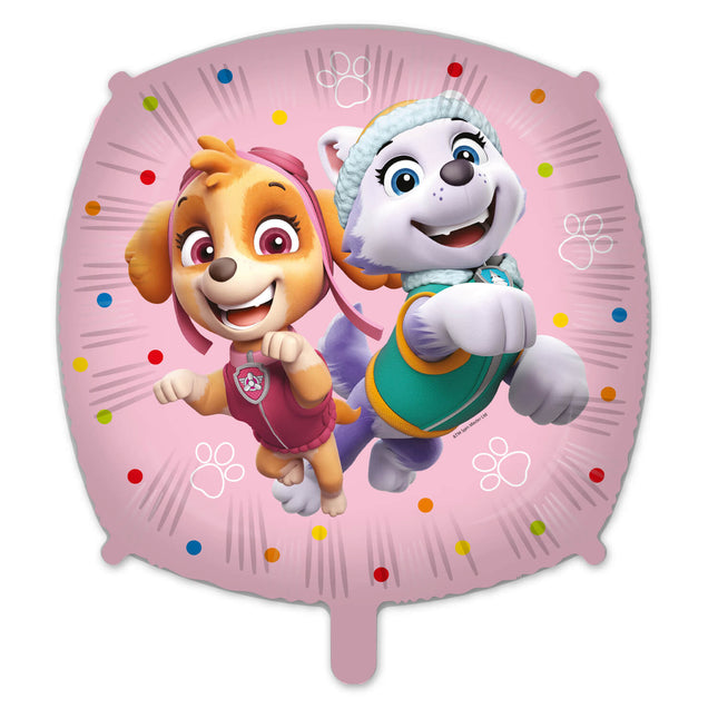 Paw Patrol Helium Ballon Vierkant Leeg 46cm