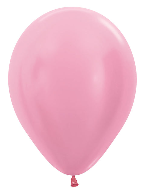 Ballonnen Pearl Pink 30cm 50st