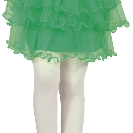 Groene Tutu Meisje Ruches 30cm