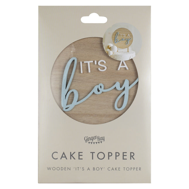 Babyshower Taarttopper It'S A Boy