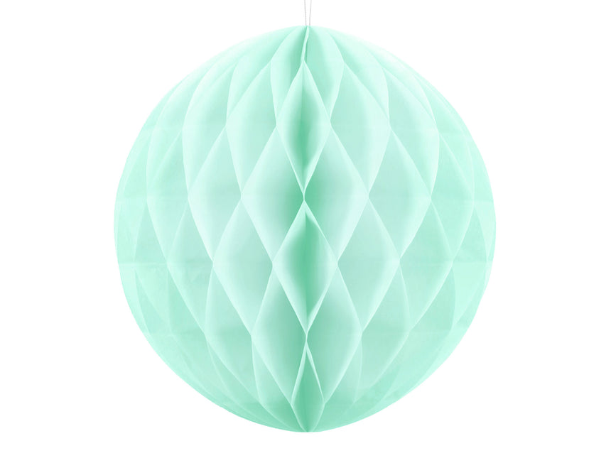 Honeycomb Bal Mintgroen 40cm