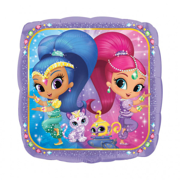 Shimmer & Shine Helium Ballon 73cm leeg