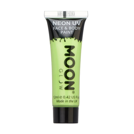 Moon Glow Pastel Neon UV Face Paint Pastel Green 12ml