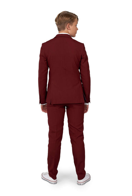 Bordeaux Rood Pak Jongen Tiener OppoSuits