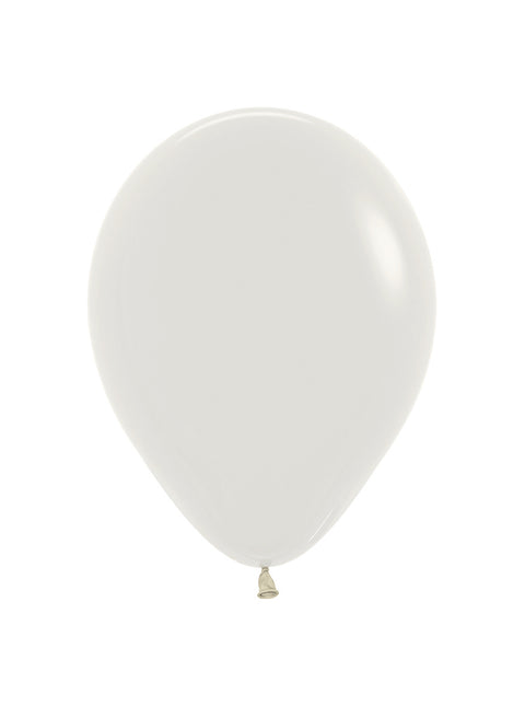 Ballonnen Pastel Dusk Cream 23cm 50st