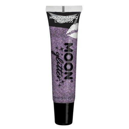 Moon Glitter Holographic Glitter Lipgloss Purple 15ml