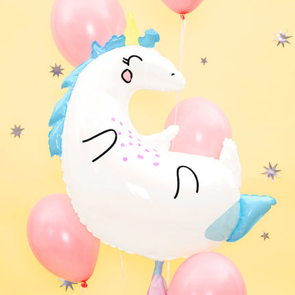 Helium Ballon Unicorn Leeg 75cm