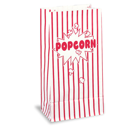 Popcorn Uitdeelzakjes 25,4cm 10st