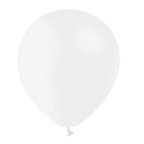 Witte Ballonnen Metallic 30cm 10st