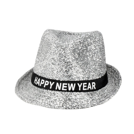 Happy New Year Hoed Glitter