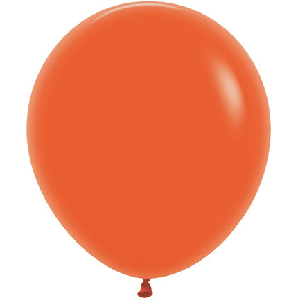 Ballonnen Orange 45cm 25st