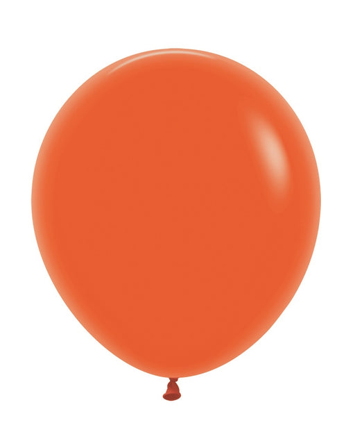 Ballonnen Orange 45cm 25st