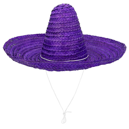 Paarse Sombrero 49cm