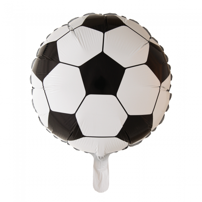 Helium Ballon Voetbal 45cm leeg