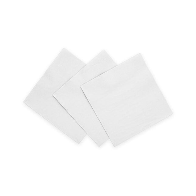 Witte Servetten 3 Laags 24cm 20st