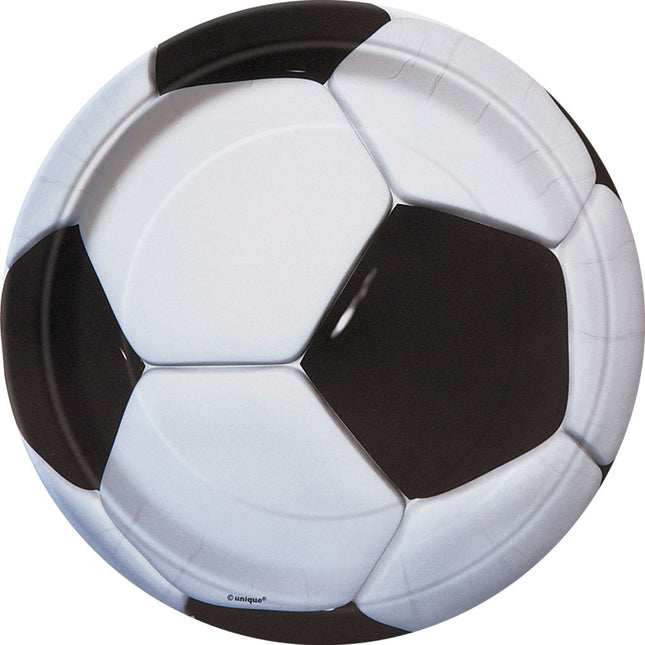 Voetbal Borden 23cm 8st