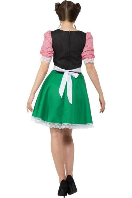 Dirndl Jurk Oktoberfest Rood Groen